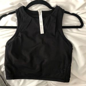 NEW without tags - Lululemon black crop tank